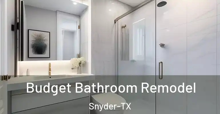 inner Bathroom imggen Budget Bathroom Remodel Snyder-TX