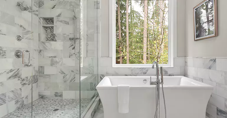 Bathtub to Tile Shower Conversion in Lubbock