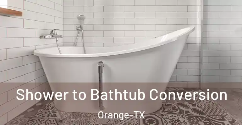 inner Bathroom imggen Shower to Bathtub Conversion Orange-TX