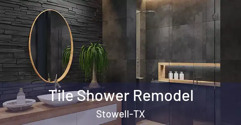 inner Bathroom imggen Tile Shower Remodel Stowell-TX