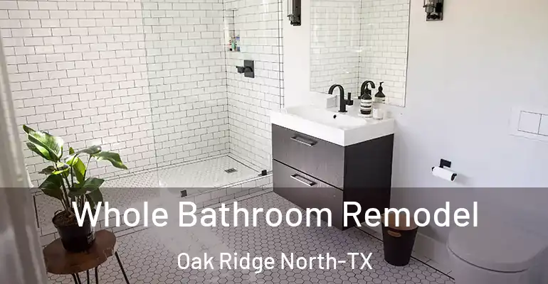 inner Bathroom imggen Whole Bathroom Remodel Oak Ridge North-TX